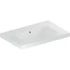 Image de Geberit iCon Light lavabo, 75 cm x 48 cm, sans trou pour robinetterie, avec trop-plein,501839, 501.839.00.4, Couleur: blanc