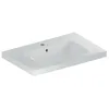 Image de Geberit iCon Light lavabo, 90 cm x 48 cm, avec trou pour robinetterie, avec trop-plein,501840, Couleur: blanc