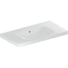 Image de Geberit Lavabo iCon Light 90x48 cm, sans trop-plein, avec trop-plein, avec tablette, blanc
