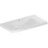 Image de Geberit Lavabo iCon Light 90x48 cm, HL mi, sans trop-plein, avec tablette, blanc K-Tect