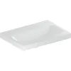 Image de Geberit iCon Light lavabo, 60 cm x 42 cm, sans trou pour robinetterie, sans trop-plein,501841, 501.841.00.8, Couleur: blanc