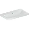 Image de Geberit iCon Light lavabo avec saillie raccourcie, 75 cm x 42 cm, sans trou pour robinetterie, avec trop-plein,501842, 501.842.00.4, Couleur: blanc