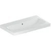 Image de Geberit Lavabo iCon Light 75x42 cm, sans robinet, avec trop-plein, blanc KeraTect
