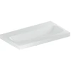 Image de Geberit Lavabo iCon Light 75x42 cm, sans robinet, sans trop-plein, blanc KeraTect