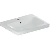 Image de Geberit iCon Light lavabo à poser, 60 cm x 48 cm, avec trou pour robinetterie, avec trop-plein,501847, 501.847.00.2, Couleur: blanc