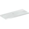 Image de Geberit Lavabo Acanto 120x48,2 cm, avec trop-plein, sans trou de robinet, blanc