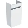 Image de Geberit Renova Plan, armoire inférieure pour lave-mains, 1 porte, 36x60,5x22cm, 501901, 501.901.01.1, Couleur: blanc/laqué haute brillance