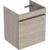 Image de Geberit Renova Plan Meuble sous-lavabo, avec 1 tiroir, 58,5x60,6x44,6cm, 501906, 501.906.00.1, Couleur: Blanc/laqué Brillant