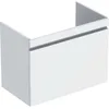 Image de Geberit Renova Plan, Meuble sous lavabo, avec 1 tiroir, 78,2x60,6x44,6cm, 501909, Coloris: Blanc/laqué Haute Brillance