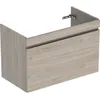 Image de Geberit Renova Plan, Armoire Basse pour lavabo, avec 1 tiroir, 92,8x60,6x44,6cm, 501911, 501.911.00.1, Couleur: Blanc/laqué Brillant