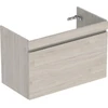 Image de Geberit Meuble sous lavabo Renova Plan 92,8x60,6x44,6 cm, noyer, F. struct.