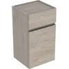 Image de Geberit Renova Plan Armoire Suspendue avec 1 Porte, 39x70x36cm, 501921, 501.921.00.1, Couleur: Noyer Hickory Clair/Film structuré