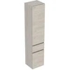 Image de Geberit Armoire haute Renova Plan 39x180x36cm, 2 portes, 1 tiroir, N h, F. struct.