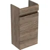 Image de Geberit Renova Plan, armoire inférieure pour lave-mains, 1 porte, 36x60,5x22cm, 501901, 501.901.JR.1, Couleur: Noyer hickory/feuille structurée