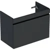 Image de Geberit Renova Plan, Armoire Basse pour lavabo, avec 1 tiroir, 83,2x60,6x44,6cm, 501910, 501.910.JK.1, Couleur: Lava/laqué Mat