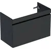 Image de Geberit Renova Plan, Armoire Basse pour lavabo, avec 1 tiroir, 92,8x60,6x44,6cm, 501911, 501.911.JK.1, Couleur: Lava/laqué Mat