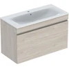 Image de Geberit Set lavabo meuble Renova Plan 100x62,2x48 cm, KP N h be., WT bl/KeraTe