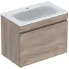 Image de Geberit Ensemble lavabo meuble Renova Plan 80x62,2x48cm, KP N rev., WT blc/KeraTe