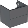 Image de Geberit Meuble sous lavabo One 59,2x50,4x47 cm, lava/laqué m, 2 tiroirs