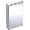Image de Geberit Armoire à miroir One 60x90x15 cm, m ComL, 1 porte, à droite, alu anodisé