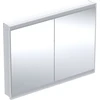 Image de Geberit Armoire miroir One 120x90x15 cm, blanc, avec ComfortLight, 2 portes
