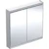 Image de Geberit Armoire miroir One 90x90x15 cm, AL anodisé, avec ComfortL, 2 portes