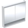 Image de Geberit Armoire miroir One 105x90x15 cm, avec éclairage pb, avec N + ComL, 2 portes