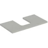 Image de Geberit Plan de lavabo One 90x3x47cm, greige/laqué m, AS mit.