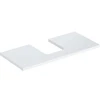 Image de Geberit Plan de vasque One 105x3x47 cm, blanc/lot brillant, découpe incl.