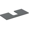 Image de Geberit Plan de lavabo One 105x3x47 cm, lave/lacqué m, AS mit.