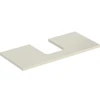 Image de Geberit Plan de vasque One 105x3x47cm, sable-gris/l hg, découpe incl.