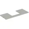 Image de Geberit Plan de lavabo One 120x3x47cm, greige/laqué m, AS mit.