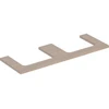 Image de Geberit Plan vasque One 135x3x47 cm, chêne/bois Mela, AS double