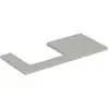 Image de Geberit Plan de lavabo One 105x3x47cm, greige/laqué m, AS gauche