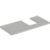 Image de Geberit Plan de lavabo One 105x3x47 cm, greige/laqué m, AS re