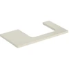 Image de Geberit Plan de vasque One 90x3x47cm, sable-gris/l hg, découpe à droite