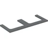 Image de Geberit Plan de lavabo One 120x3x47cm, lava/laqué m, AS 2 fois