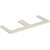 Image de Geberit Plan de lavabo One 120x3x47cm, sable-gris/l hg, AS 2 fois