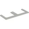 Image de Geberit Plan de lavabo One 120x3x47cm, greige/laqué m, AS 2 fois