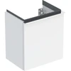 Image de Geberit Meuble sous lavabo iCon 37x41,5x27,9 cm, 1 tiroir, à droite, blanc/lavande hg/Gr. vc