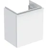 Image de Geberit iCon, armoire basse pour lave-mains, 1 porte à gauche, 37x41,5x27,9 cm, 502301, 502.301.01.3, Couleur: Façade/carcasse : blanc/lacqué mat, poignée : blanc/poudré mat