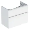 Image de Geberit Icon Meuble sous-lavabo, saillie réduite, 74x61,5x41,6 cm, 502308, 502.308.01.1, Couleur: Blanc/laqué Brillant