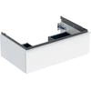 Image de Geberit Meuble sous lavabo iCon 74x24,7x47,6 cm, blanc laqué brillant