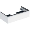 Image de Geberit Meuble sous-lavabo iCon 88,8x24,7x47,6 cm, blanc laqué brillant