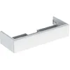 Image de Geberit Icon, Armoire Basse pour lavabo, 1 tiroir, 118,4x24,7x47,6 cm, 502313, 502.313.01.3, Couleur: Blanc/laqué Mat