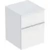 Image de Geberit Armoire latérale iCon 45x60x47,6 cm, 2 tiroirs, blanc mat/Gr blanc mat
