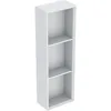Image de Geberit Icon étagère rectangulaire, 22,5x70x13,2 cm, 502320, Coloris: Façade/carcasse : Blanc/lacqué Mat, poignée : Blanc/poudré Mat