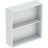 Image de Geberit Icon étagère carrée, 45x46,7x13,2 cm, 502323, 502.323.01.3, Couleur: Laqué Blanc Mat