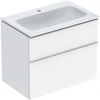 Image de Geberit Ensemble meuble vasque iCon 75x63x48 cm, blanc brillant, avec KT, haut