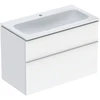 Image de Geberit Ensemble meuble lavabo iCon 90x63x48cm, w/KT, blanc brillant, Gr. we. ma